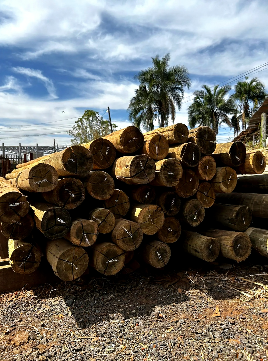 Postes de Eucalipto Tratado